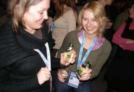 Ann-Caroline Renniger (DOK&nbsp;Leipzig) and Miriam Simkova (East Silver)