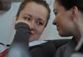 Katarzyna Wilk (Krakow Film Foundation), Marta Golba (Wajda School)